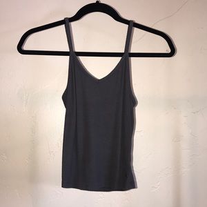 Dark grey Tank Top